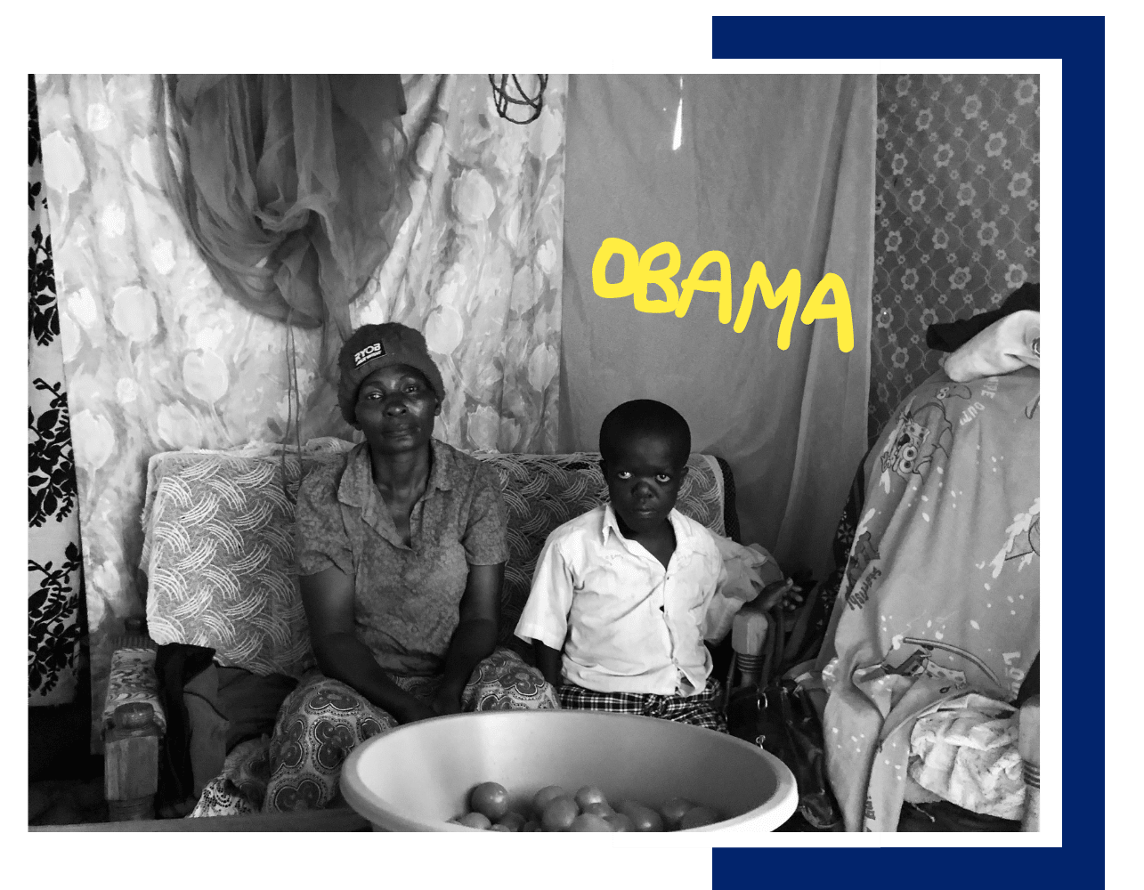 An orphan in the Shining Star center of orphans