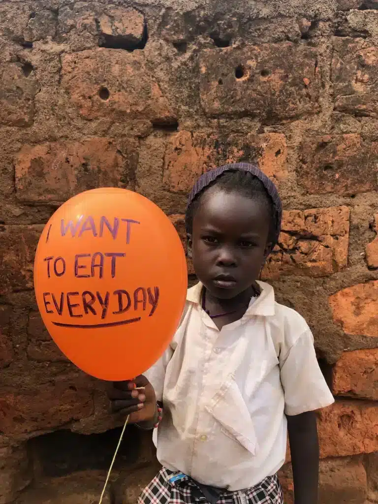 Fidel Gabriel Otieno student in shining star center of orphans